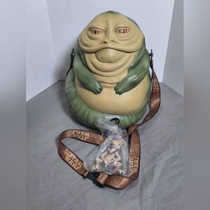 Disneyland Star Wars JABBA THE HUTT Popcorn Bucket with Sound - NEW, UNUSED